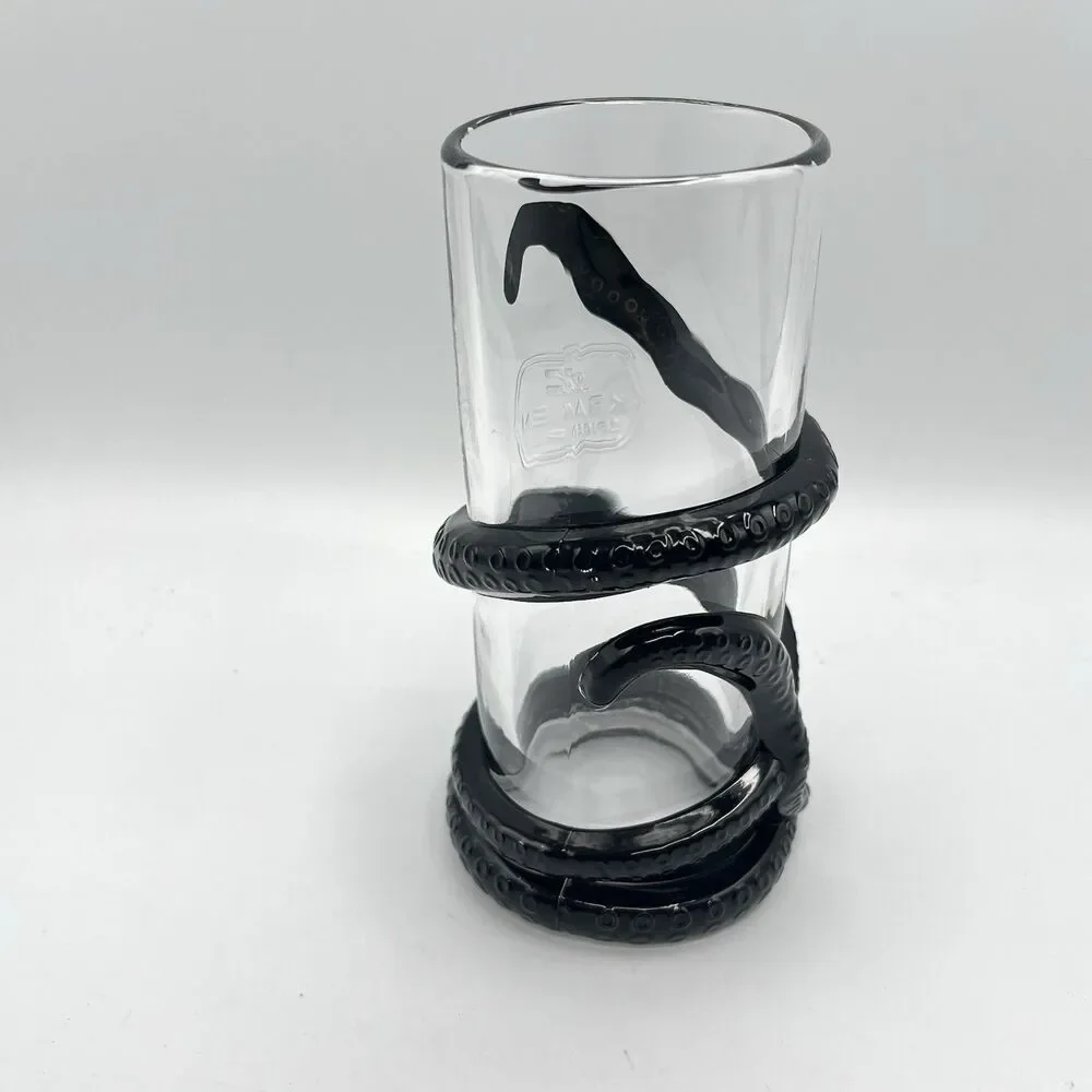 Kraken Spiced Rum Tentacle Tiki Cocktail Glass Collectible